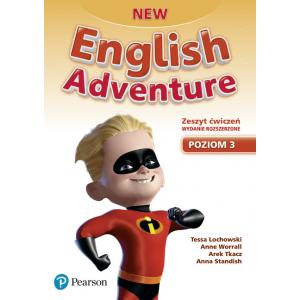 New English Adventure PL 3 AB + DVD (materiał ćwiczeniowy) wydanie rozszerzone