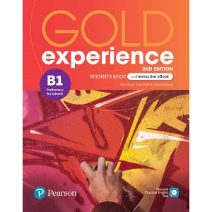 Gold Experience 2nd Edition B1. Student's Book + eBook