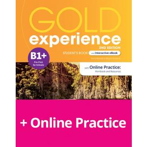 Gold Experience 2ed B1+ SB with Online Practice + eBook