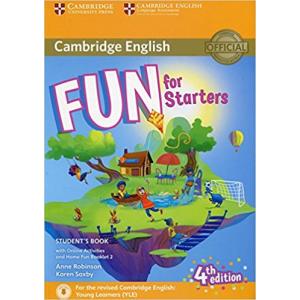 Fun for Starters 4th Edition. Podręcznik + Audio Online + Online Activities + Home Fun Booklet 2
