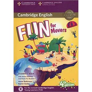 Fun for Movers 4th Edition. Podręcznik + Audio Online + Online Activities + Home Fun Booklet 4