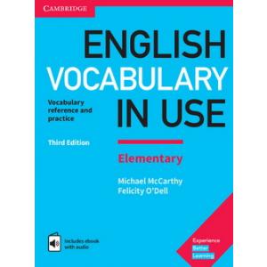 English Vocabulary in Use Elementary 3Ed with answers + e-book with audio