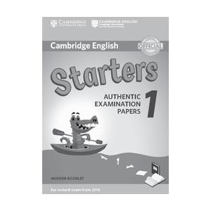 Camb YLET Starters 1 for revised 2018 Answer booklet