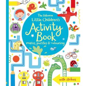 Little Childrens Activity Book mazes, puzzles, colouring & other activities