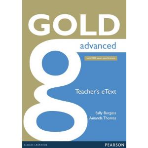 Gold Advanced Teacher's eText CD-ROM