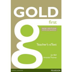 Gold First NEW Teachers eText CD-ROM