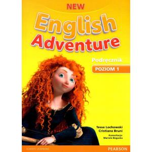 New English Adventure PL 1 PB +DVD OOP