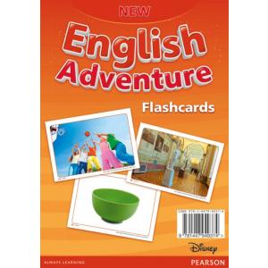 New English Adventure 3. Flashcards do Podręcznika Wieloletniego