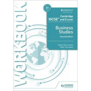 Cambridge IGCSE and O Level. Business Studies. 2nd edition. Workbook