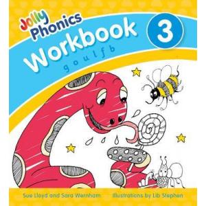 Jolly Phonics Workbook 3. In Precursive Letters. British English edition