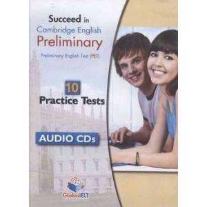 Succeed in Cambridge PET - 10 Practice Tests - Audio CDs