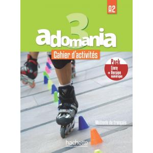 Adomania 3. Ćwiczenia + Audio + Parcours digital + e-ćwiczenia /PACK/