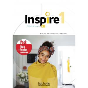 Inspire 1. Podręcznik + DVD + Parcours Digital + Kod (podręcznik online)