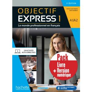 Objectif Express 1 3e Edition. Podręcznik + Audio online + Parcours digital + Kod (podręcznik online)
