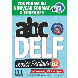 ABC DELF B2 junior scolaire książka + DVD + zawartość online Nowa formuła 2021