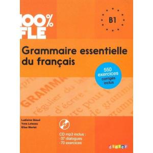 100% FLE Grammaire essentielle du francais B1 ksiązka + CD audio