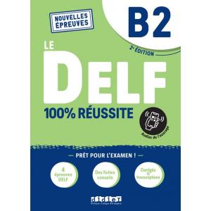 DELF B2 100% reussite podręcznik + Onprint Nowa formuła /2022/