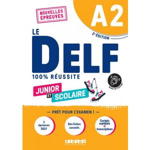 Delf A2 100% reussite scolaire et junior + Onprint Nowa formuła 2022