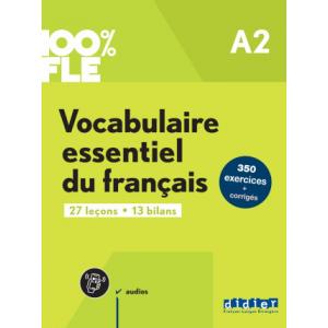 100% FLE Vocabulaire essentiel du français A2 + audio online