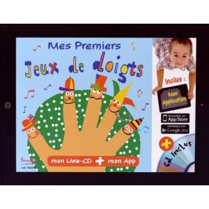 LF Mes premiers jeux de doigts książka +CD + APP /piosenki/