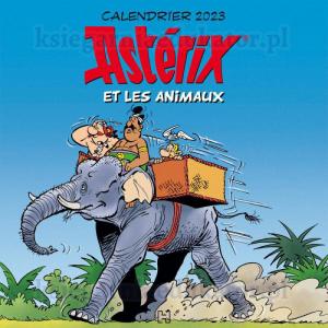 LF Calendrier mural 2023 - Asterix Et les animaux  - Kalendarz ścienny Asterix 2023