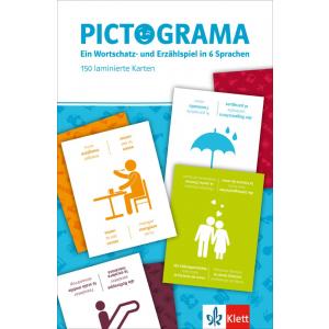 Pictograma. Ein Wortschatz- und Erzählspiel in 6 Sprachen. Gra językowa 6 języków. Poziom A1-B2