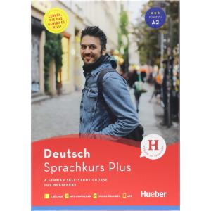 Hueber Sprachkurs Plus Deutsch A1/A2. Edycja angielska