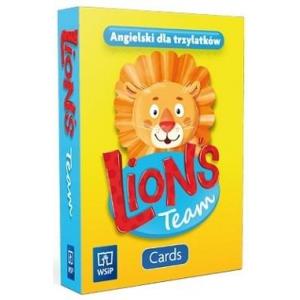 Lion's Team. Język angielski Cards. Trzylatek