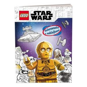 Lego Star Wars. Kolorowanka z naklejkami