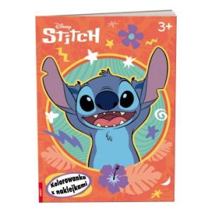 Disney Stitch. Kolorowanka z naklejkami