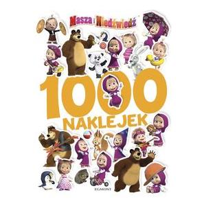 1000 naklejek Masza i Niedźwiedź