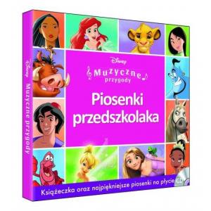 Muzyczne przygody Piosenki przedszkolaka Książeczka z płytą CD