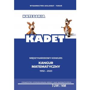 Matematyka z wesołym kangurem. Kategoria Kadet 2023