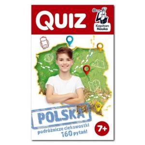 Quiz Polska. Kapitan Nauka. Gra planszowa. EDGARD
