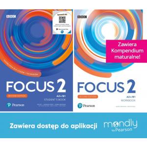 Focus 2. Komplet Podręcznik + Zeszyt ćwiczeń + dostęp Mondly