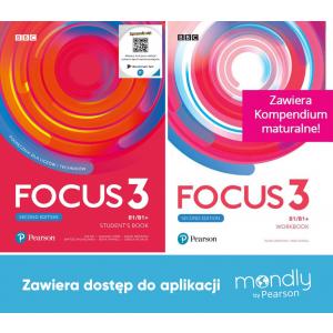 Focus 3. Komplet Podręcznik + Zeszyt ćwiczeń + dostęp Mondly
