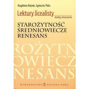 Lektury liceum starożytność renesans wyd. 2003