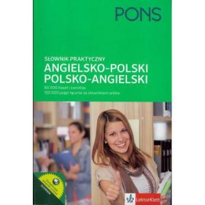 Słownik Praktyczny Angielsko-Polski Polsko-Angielski. Wydawnictwo Pons