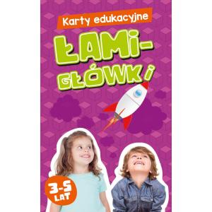 EDGARD. Karty edukacyjne. Łamigłówki 3-5 lat wyd. 2017