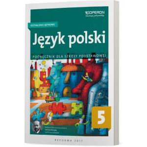 Język polski 5. Kształcenie językowe. Szkoła podstawowa. Podręcznik