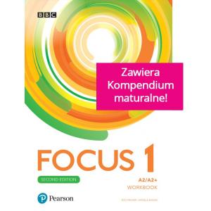 Focus Second Edition 1. Workbook + Kompendium maturalne + kod (Interactive Workbook)