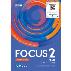 Focus Second Edition 2. Student’s Book + Benchmark + kod (Digital Resources + Interactive eBook) kod wklejony