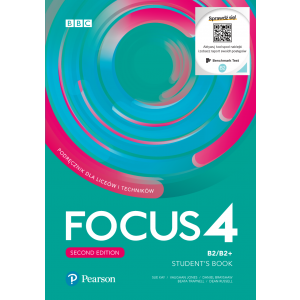 Focus Second Edition 4. Student’s Book + Benchmark + kod (Digital Resources + Interactive eBook) kod wklejony