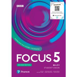 Focus Second Edition 5. Student’s Book + Benchmark + kod (Digital Resources + Interactive eBook)