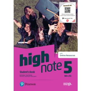 High Note 5. Student’s Book + Benchmark + kod (Digital Resources + Interactive eBook)