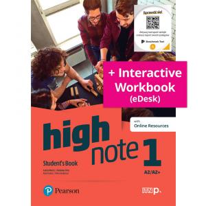 High Note 1. Student’s Book + Benchmark + kod (Interactive eBook + Interactive Workbook)