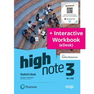 High Note 3. Student’s Book + Benchmark + kod (Interactive eBook + Interactive Workbook)