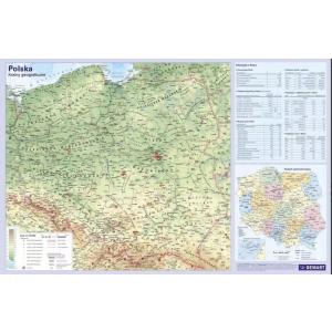 Podkładka na biurko. Mapa Polski
