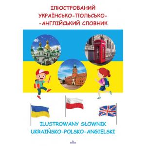 Ilustrowany słownik ukraińsko polsko angielski