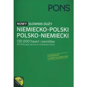 PONS Nowy słownik duży niemiecko-polski, polsko-niemiecki